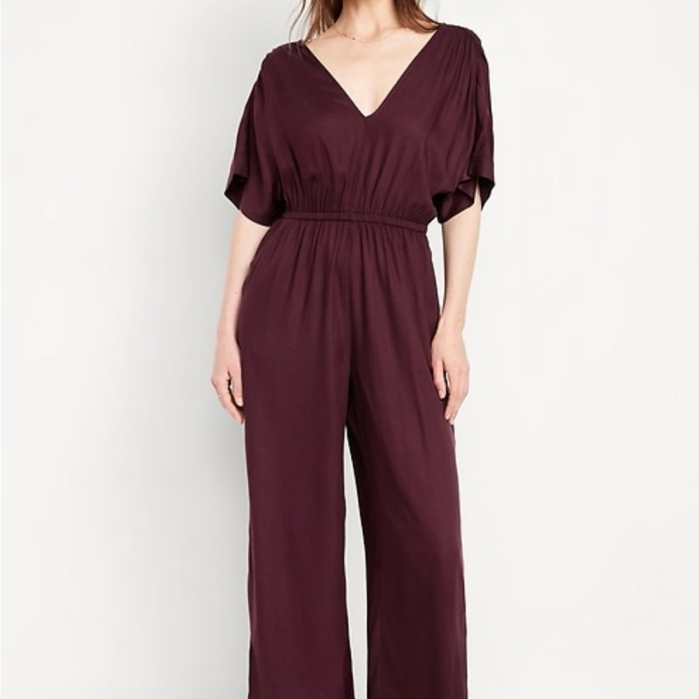 Old Navy Drapey Crepe Jumpsuit